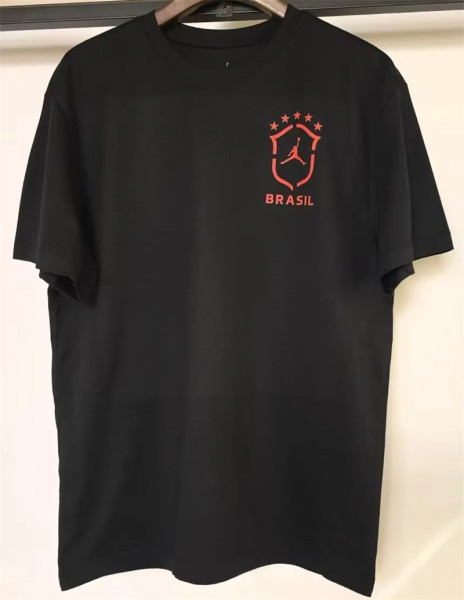 2026 Brazil (cotton T-shirt) Fans Version Thailand Quality