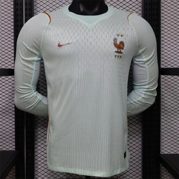 Long sleeve 2026 France Away Player Version Thailand Quality