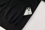 26-27 Manchester United (black) Jacket Adult Sweater tracksuit set