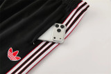 26-27 Manchester United (black) Jacket Adult Sweater tracksuit set