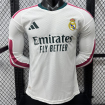 Long sleeve 26-27 Real Madrid home Player Version Thailand Quality