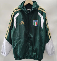 2026 Italy (dark green) Windbreaker Soccer Jacket