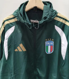 2026 Italy (dark green) Windbreaker Soccer Jacket