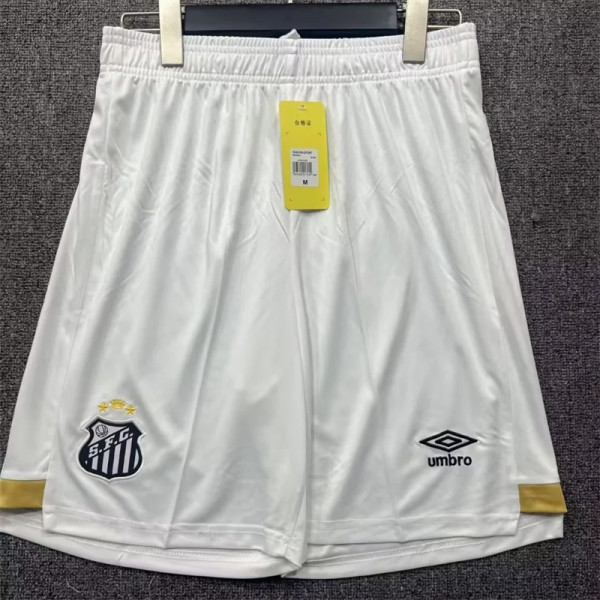 26-27 Santos FC home Soccer shorts Thailand Quality