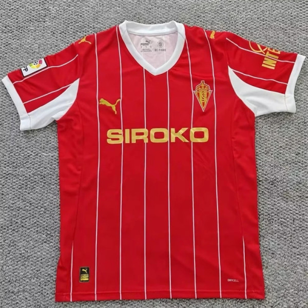 26-27 Sporting Gijón (Retro Jersey) Fans Version Thailand Quality