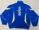 2026 Brazil (blue) Windbreaker Soccer Jacket