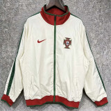 10-11 Portugal Windbreaker Soccer Jacket