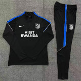 Young 26-27 Atletico Madrid (black) Sweater tracksuit set