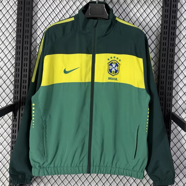 2026 Brazil (blue) Windbreaker Soccer Jacket