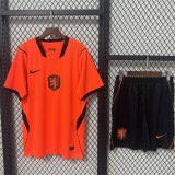 2026 Netherlands home Adult Jersey & Short Set High Quality