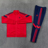 26-27 AD (red) Jacket Adult Sweater tracksuit set
