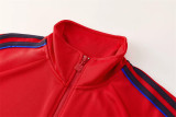 26-27 AD (red) Jacket Adult Sweater tracksuit set