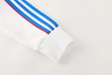 26-27 AD (white) Jacket Adult Sweater tracksuit set