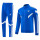 26-27 AD (variegated blue) Jacket Adult Sweater tracksuit set