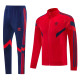 26-27 AD (red) Jacket Adult Sweater tracksuit set