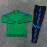 26-27 AD (green) Jacket Adult Sweater tracksuit set