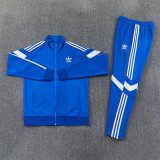 26-27 AD (variegated blue) Jacket Adult Sweater tracksuit set