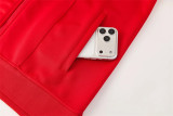 26-27 AD (red) Jacket Adult Sweater tracksuit set