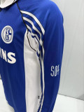 Long sleeve 99-00 Schalke 04 home Retro Jersey Thailand Quality