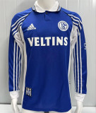 Long sleeve 99-00 Schalke 04 home Retro Jersey Thailand Quality