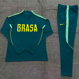 26-27 Brazil (dark green) Adult Sweater tracksuit set