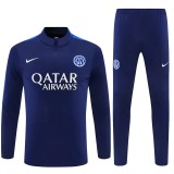 26-27 Inter milan (royal blue) Adult Sweater tracksuit set