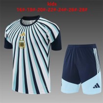Kids kit 2026 Argentina (Training clothes) Thailand Quality