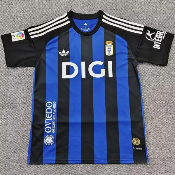 26-27 Oviedo (Retro Jersey) Fans Version Thailand Quality