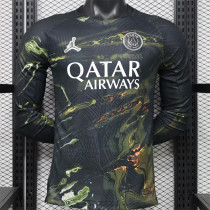 Long sleeve 26-27 Paris Saint-Germain Fourth Away Player Version Thailand Quality