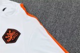 2026 Netherlands (white) Adult Sweater tracksuit set Training Suit