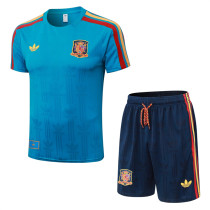 Player Version 2026 Spain (Training clothes) Adult Jersey & Short Set High Quality
