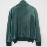 26-27 AD (Velvet Green) Jacket Adult Sweater tracksuit