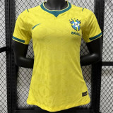 Player Version 2026 Brazil home Women Jersey Thailand Quality