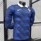 Long sleeve 2026 France home Player Version Thailand Quality