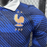 Long sleeve 2026 France home Player Version Thailand Quality