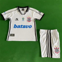 99-00 Kids kit 25-26 SC Corinthians home (Retro Jersey) Thailand Quality
