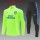 Young 26-27 Atletico Madrid (fluorescent green) Sweater tracksuit set