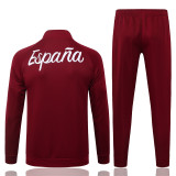 2026 Spain (lmaroon) Jacket Adult Sweater tracksuit set