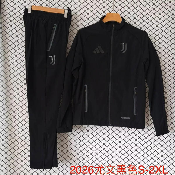 26-27 Juventus FC Windbreaker Soccer Jacket suit