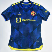 21-22 Manchester United Third Away (Player Version) Retro Jersey Thailand Quality