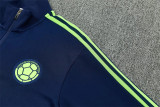 26-27 Colombia (royal blue) Jacket Adult Sweater tracksuit set