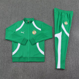 25-26 Senegal (green) Jacket Adult Sweater tracksuit set