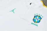 26-27 Brazil (white) Adult Sweater tracksuit set