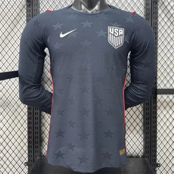 Long sleeve 2026 United States Away Player Version Thailand Quality