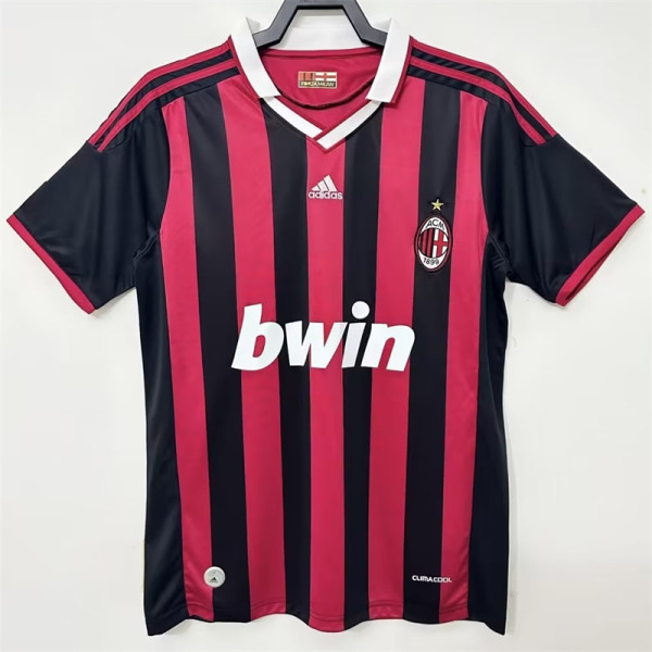 09-10 AC Milan home Retro Jersey Thailand Quality