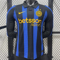 Long sleeve 26-27 Inter milan home Player Version Thailand Quality