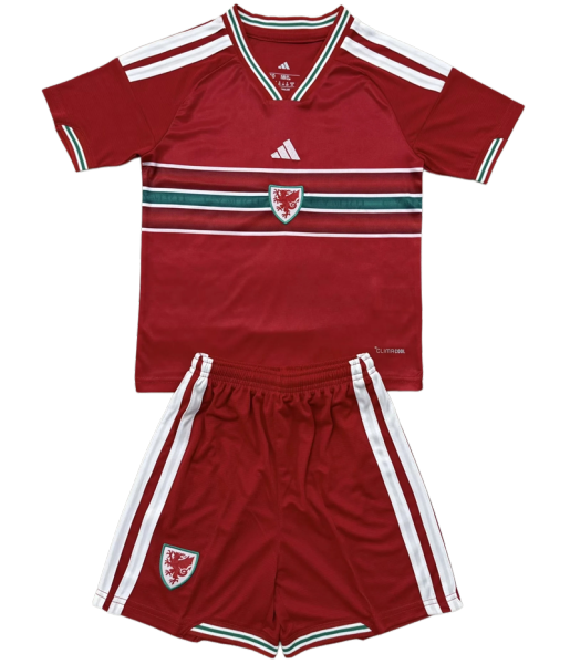 2026 Wales home Adult Jersey & Short Set Quality