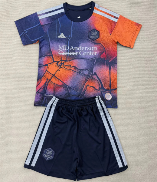 Kids kit 26-27 Houston Dynamo home Thailand Quality