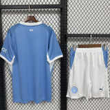 26-27 Manchester City home Set.Jersey & Short High Quality