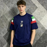 26-27 Italy (Loose and Thick Short Sleeves) Fleece Adult Sweater tracksuit
